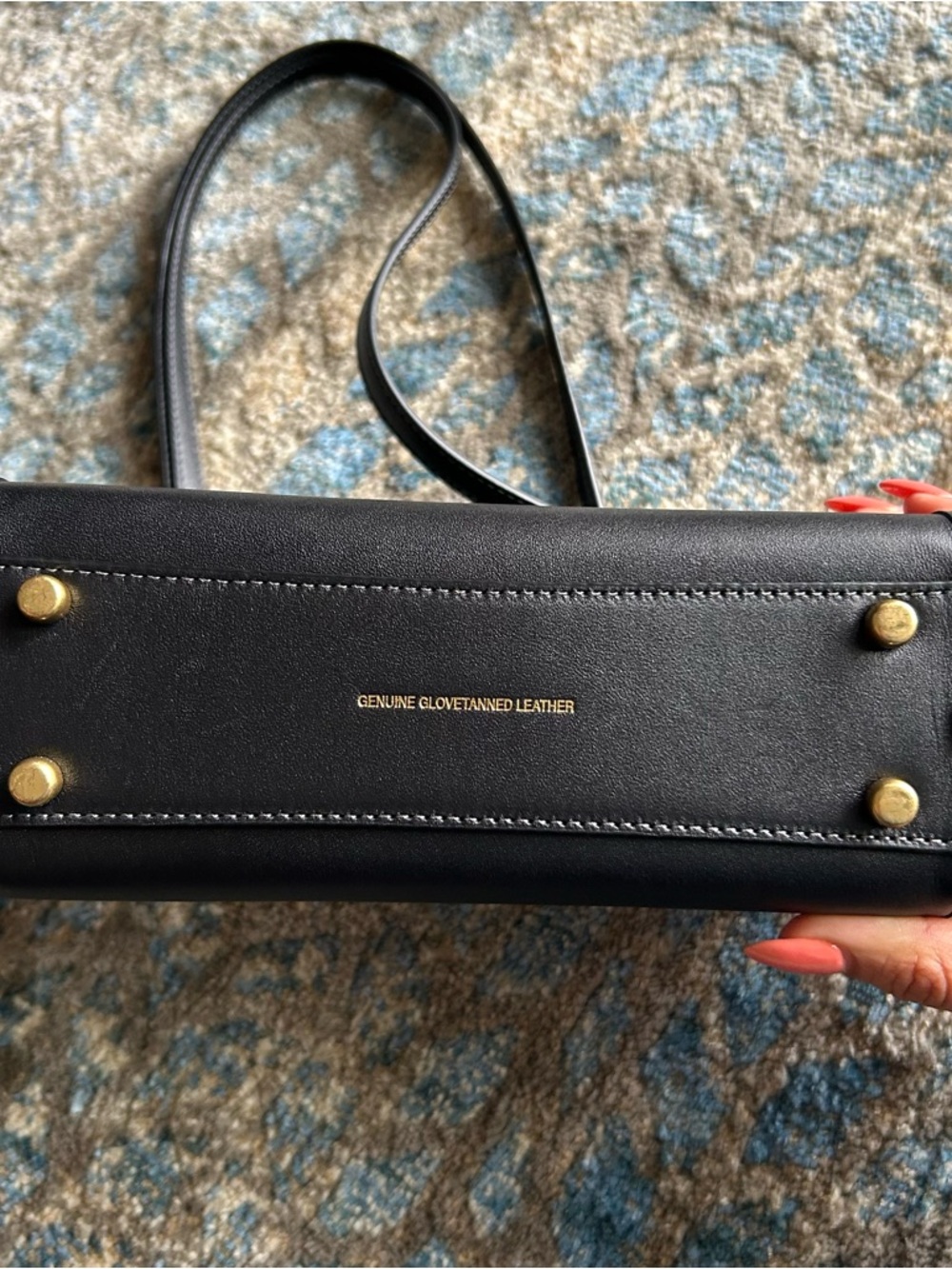 Coach Black Swing Zip Bag 20 - Picture 4 of 11
